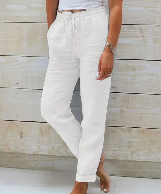 Pantalon Lin Femme