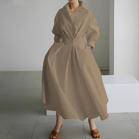 Robe Longue Évasée Chic